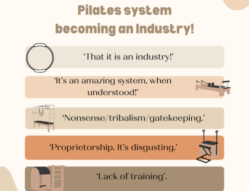 The pros and cons of Pilates system becoming an industry!