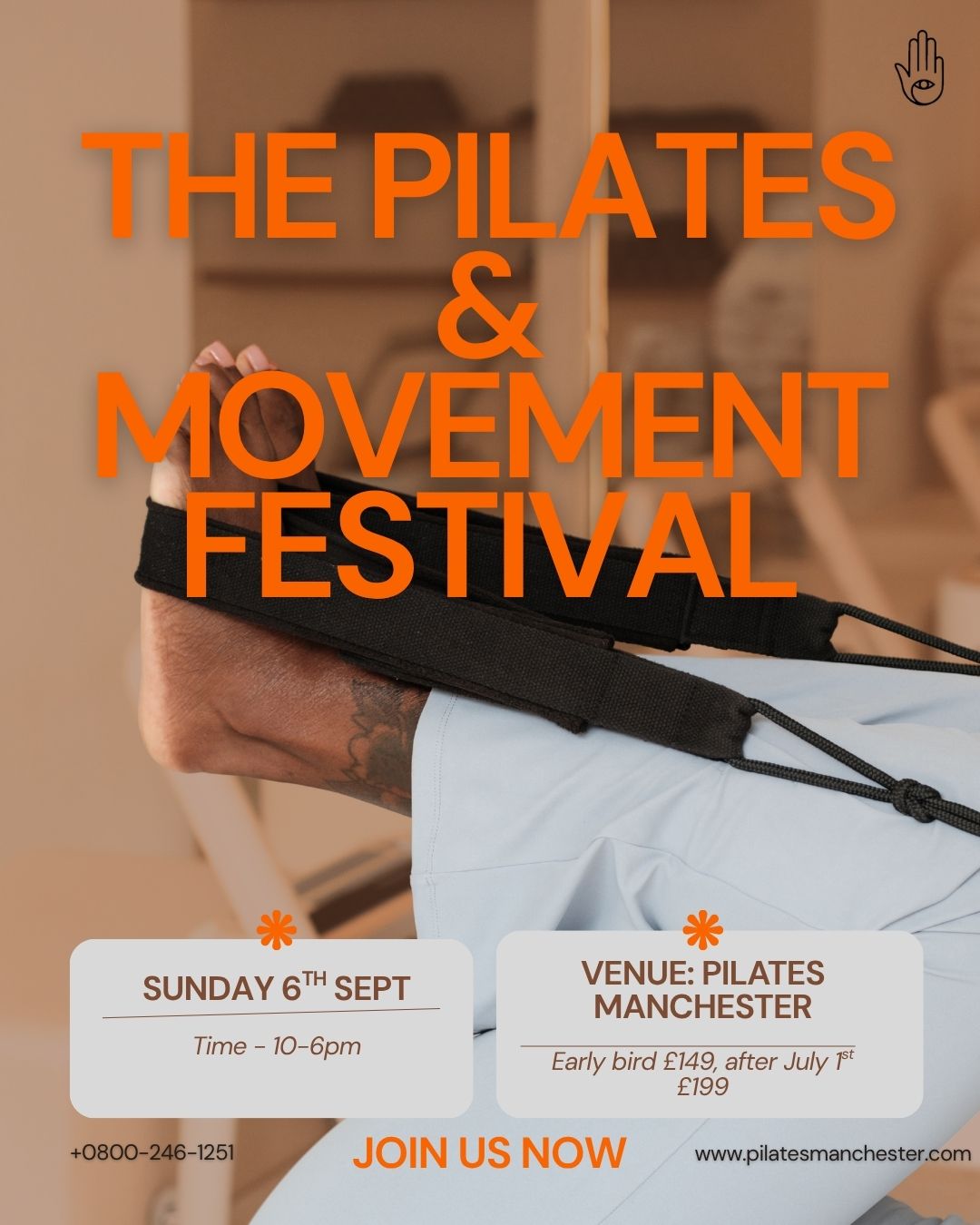A day designed for those who live and breathe movement. Join us for a full day dedicated to the art and science of Pilates — bringing together teachers, practitioners and movement professionals for an immersive experience of learning, practice and connection.